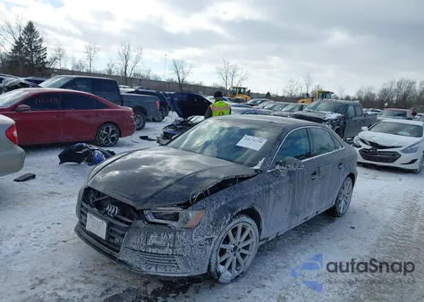 2015 Audi A3 2.0T Premium from USA, damaged, VIN WAUEFGFF0F1086967